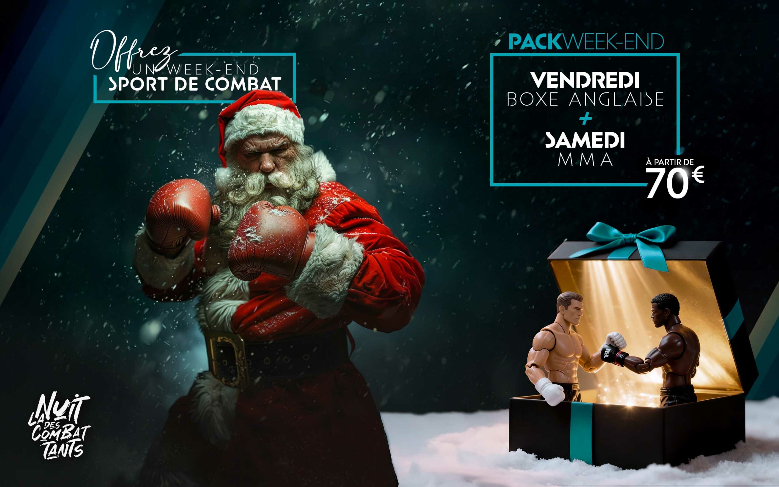 Idée cadeau noel caen boxe mma