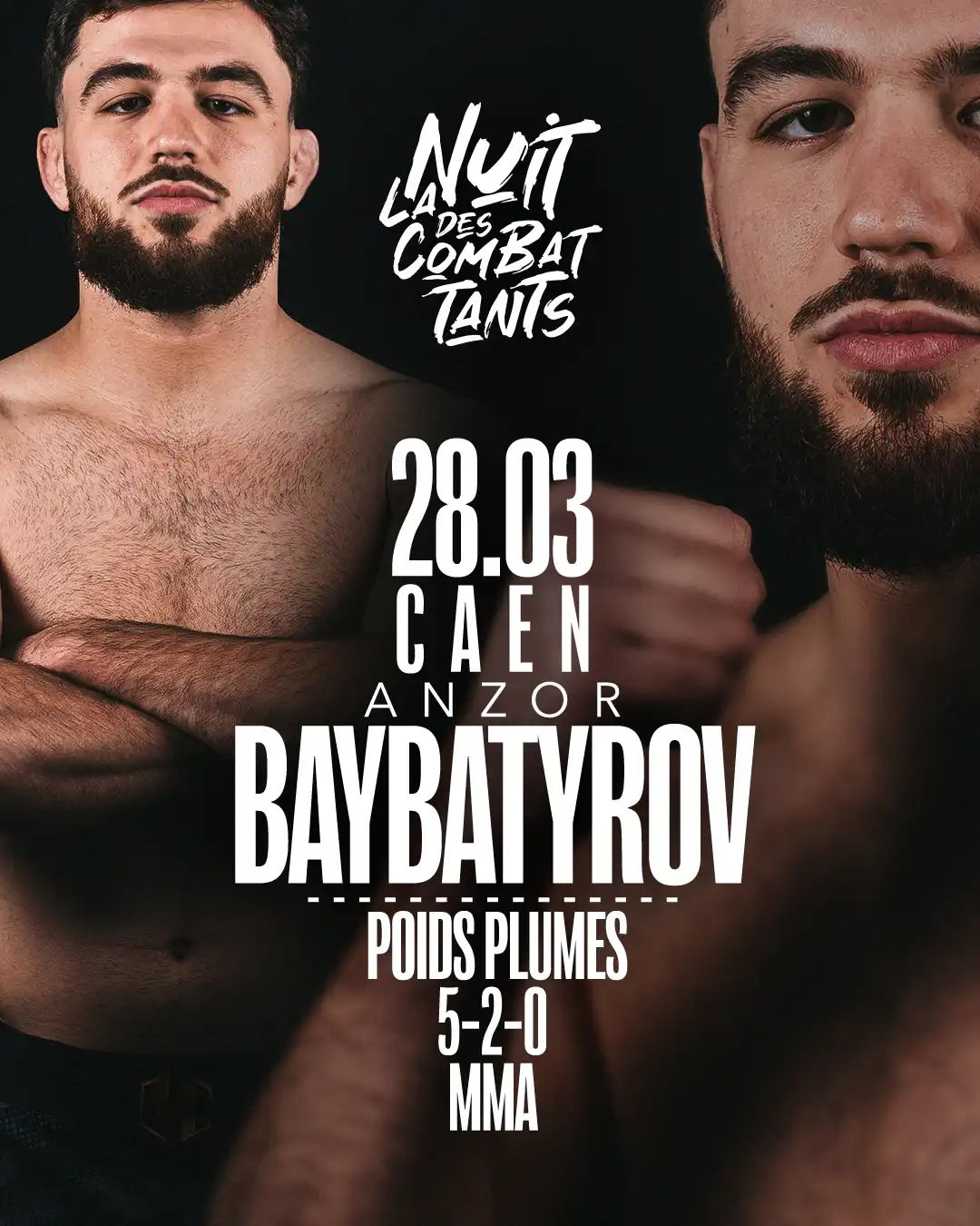 Anzor MMA caen la nuit des combattants