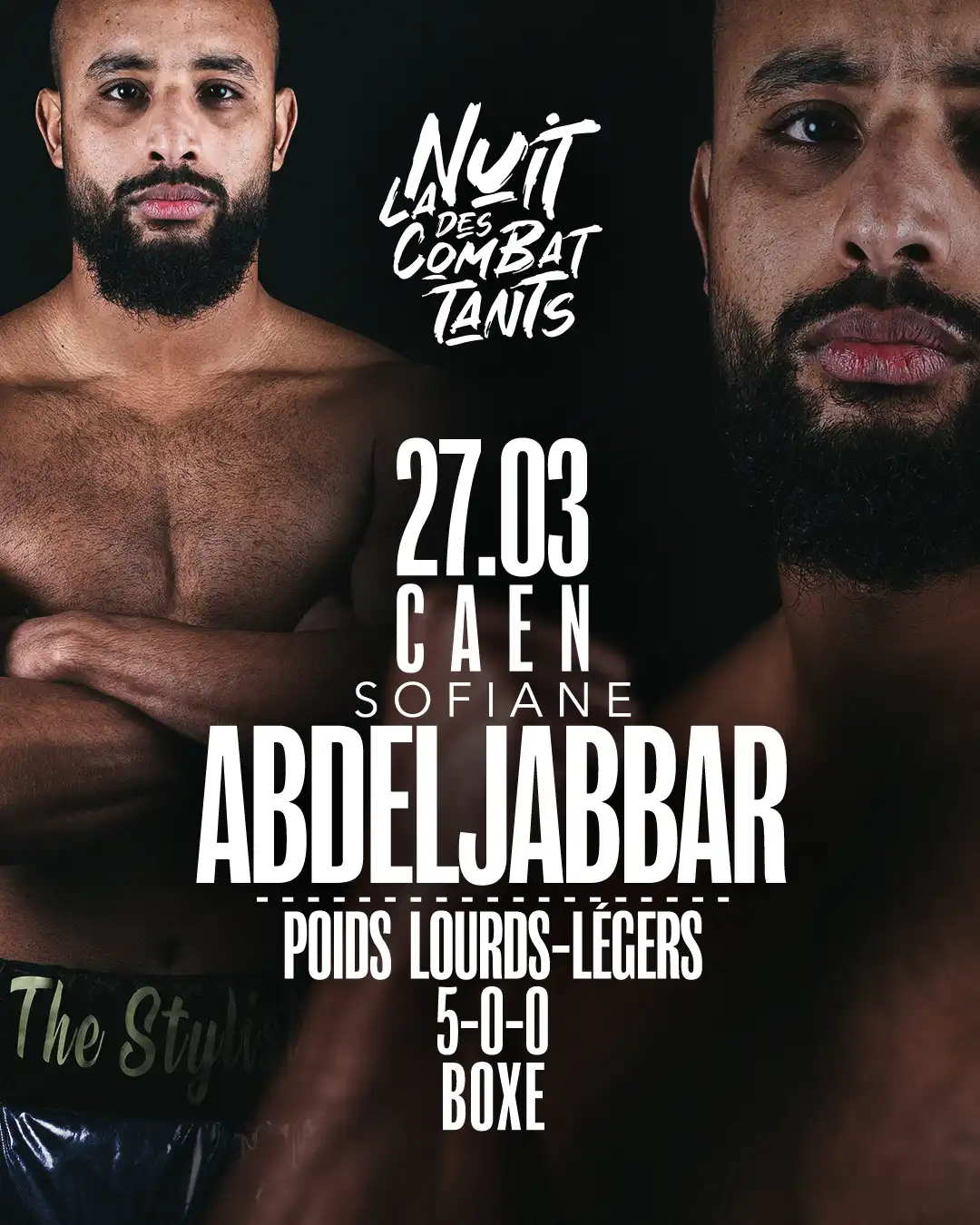 Sofiane Abdeljabbar boxe anglaise caen la nuit des combattants