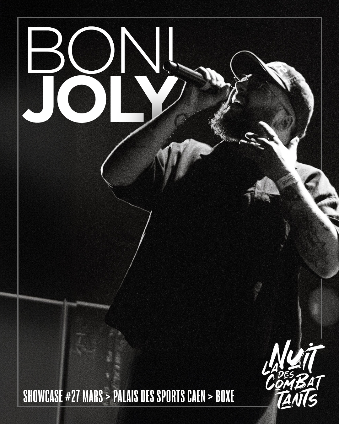 Boni Joly showcase La Nuit des Combattants