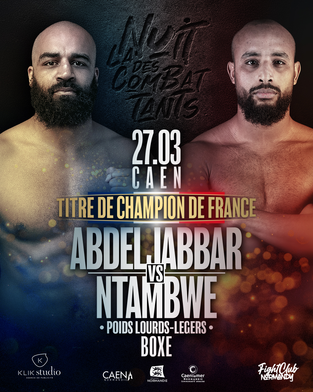 Sofiane Abdeljabbar boxe anglaise caen la nuit des combattants